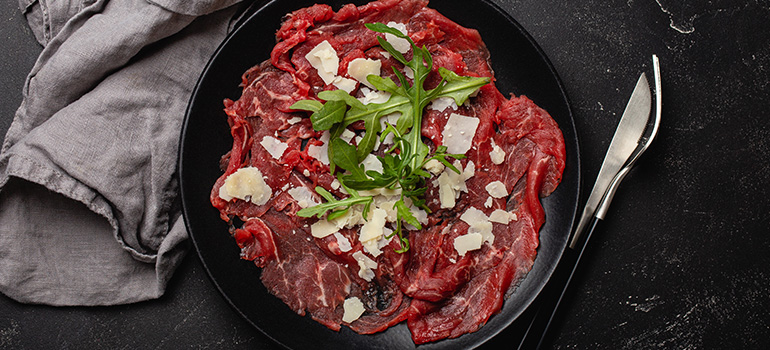 Beef Carpaccio salad